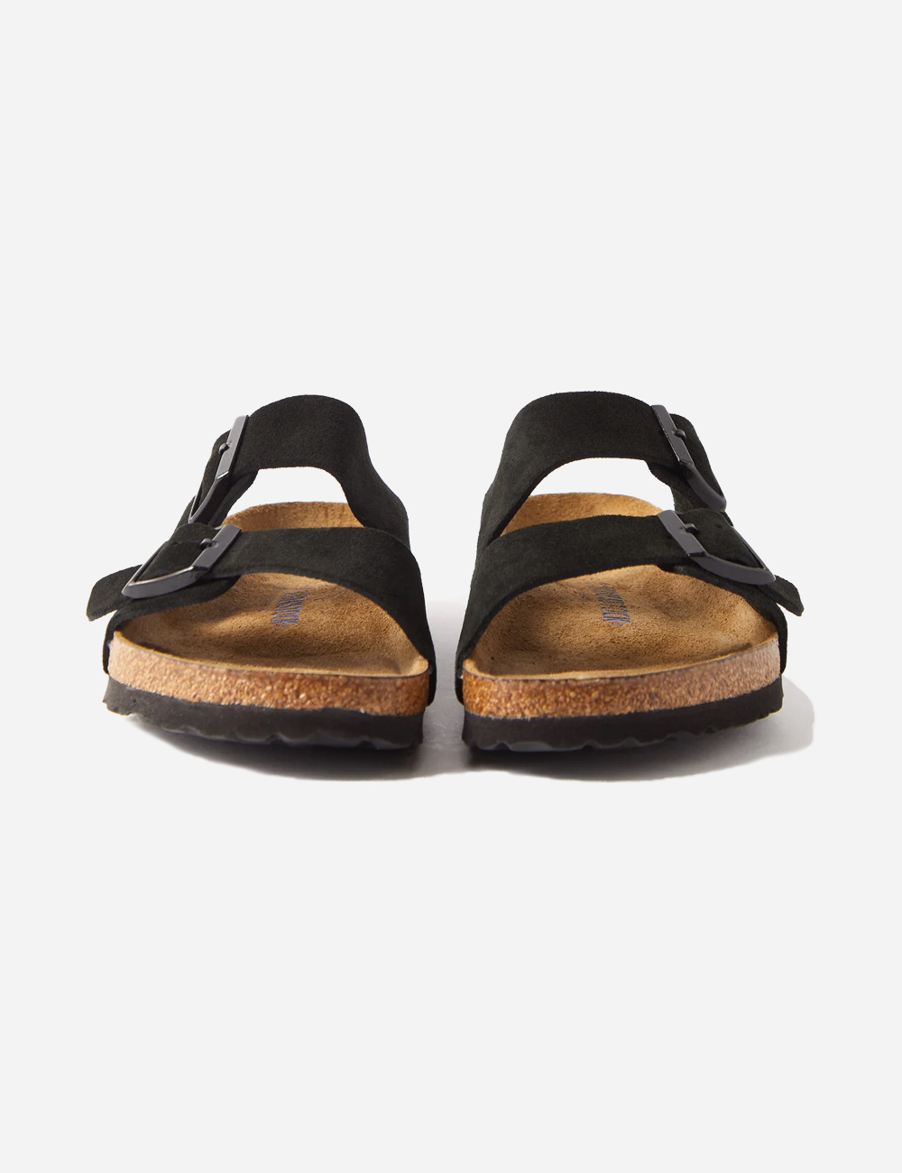 Birkenstock Arizona Suede Sandals "Black"