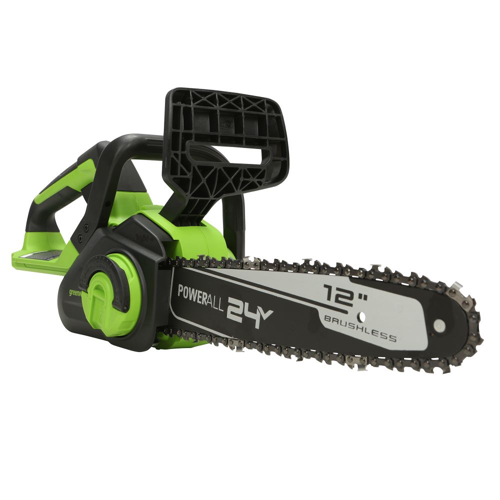 Аккумуляторная цепная пила Greenworks GD24CS30K4, 2007007UB,24v, 30см, АКБ 4 А·ч и ЗУ