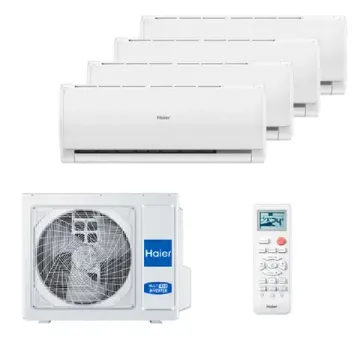 Мультисплит система на 4 комнаты Haier AS07TS6HRA-M x 4 / 4U75S2SR5FA