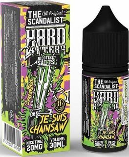 Купить The Scandalist Hardhitters Salt 30 мл - Je Suis Chainsaw Iced (20 мг)
