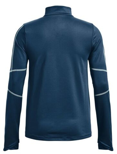 Женская теннисная футболка (dł. Рукава) Under Armour Train Cold Weather 1/2 Zip - petrol blue/fuse teal