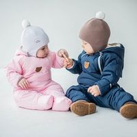 Шапка из смесовой шерсти утепленная "Светлый жемчуг" на завязках 0+