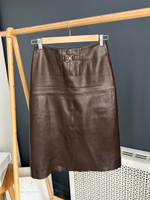 Кожаная юбка Sandro, Xs