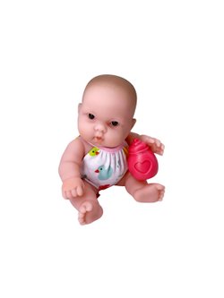 Кукла пупс для девочки виниловый 20см (16822B)