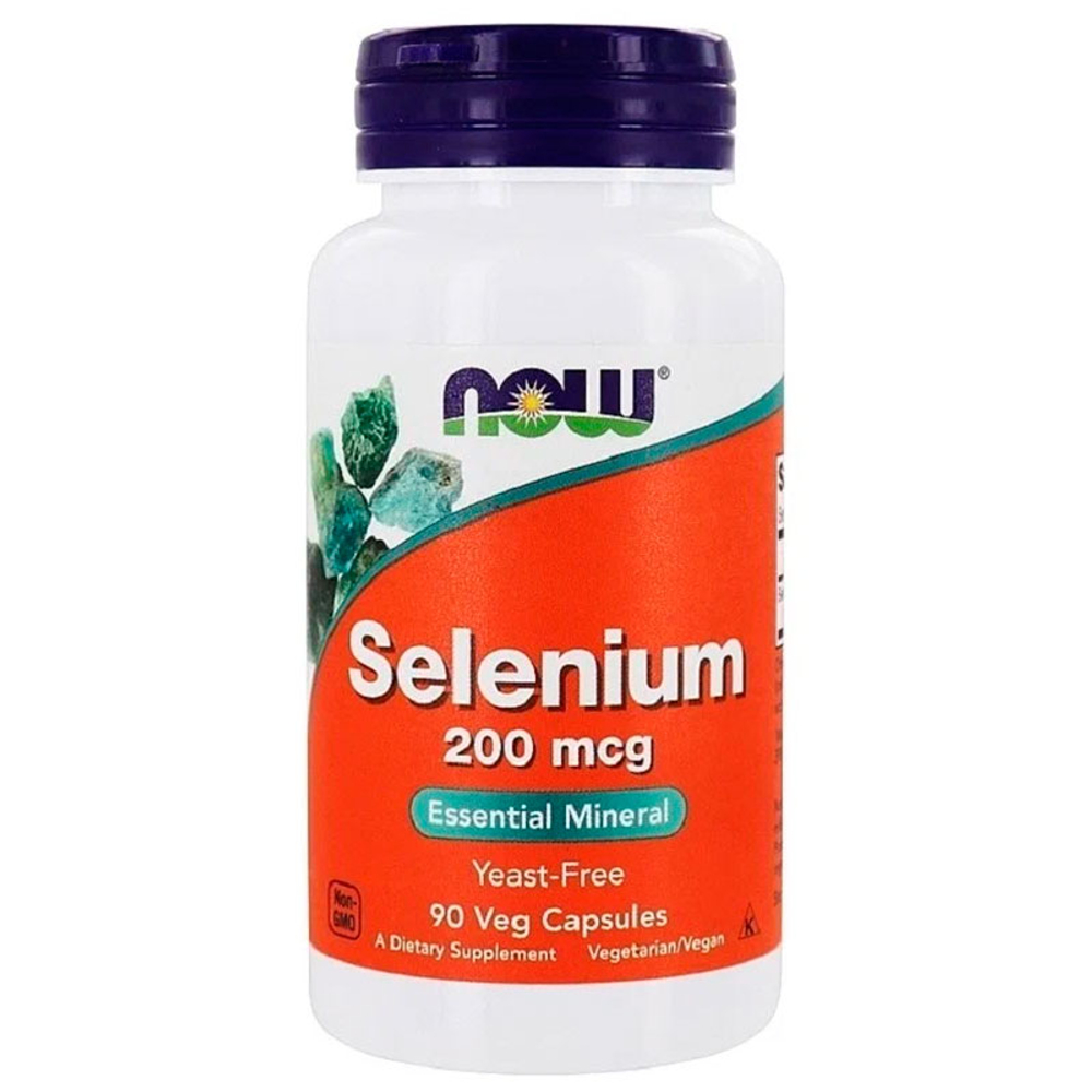 NOW Selenium 200 мкг. (90 капс.)