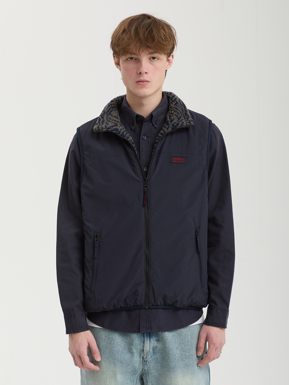 Мужской Жилет Tnt Gramicci Reversible Fleece