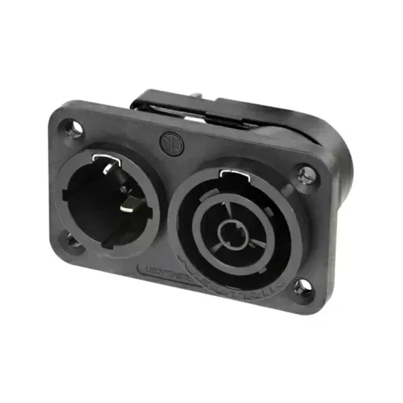 Neutrik NAC3PX-TOP панельный разъем PowerCon TRUE1, штекер/гнездо, 16A/250В