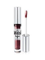 Жидкие тени для век LuxVisage METAL HYPE Liquid Eyeshadow - 12 Мерцающий гранат