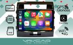 Магнитола для Toyota Land Cruiser 200 2007-2015 (экран климата внизу) - Vaycar VA77-0381 на Android 13, Быстрая, 4G SIM-слот