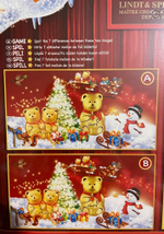 Шоколадные конфеты Lindt Адвент-календарь Teddy, ассорти 170 г (из Финляндии)