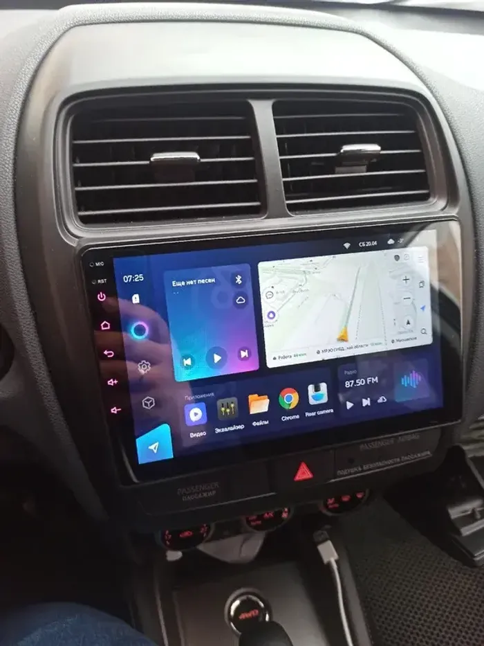 Магнитола для Mitsubishi ASX 2017+ - FarCar S280 монитор 9.5" IPS на Android 13, CarPlay