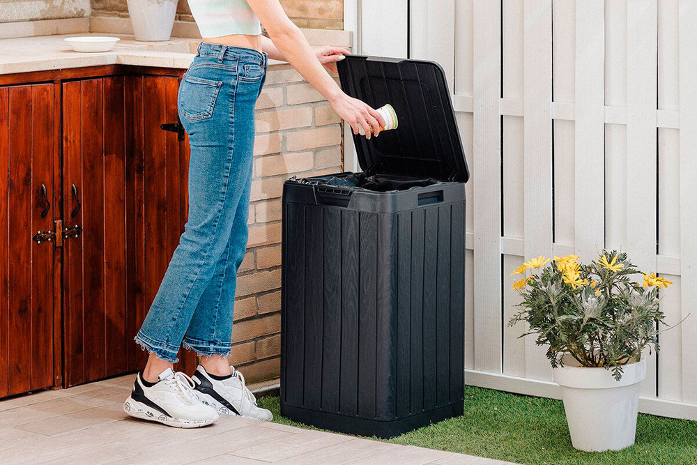Мусорный бак Toomax Rio Garden Bin antracite