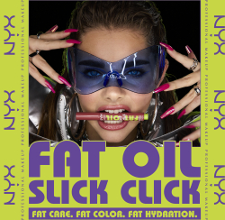 NYX Professional Makeup Fat Oil Slick Click - Тонирующий бальзам для губ оттенок 02 Click Clout, 2 g