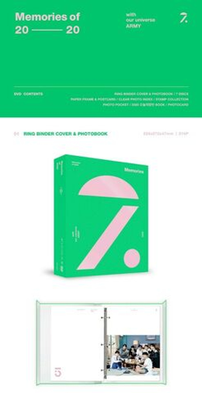 BTS - MEMORIES OF 2020 DVD