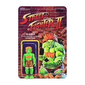 Фигурка Super7 - Street Fighter II - Blanka - ReAction Figure Original Edition