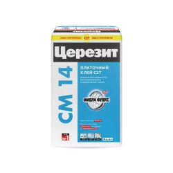 Клей для плитки керамической и керамогранита Ceresit CM 14 Extra 25 кг