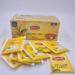 Чай черный пакетированый Lipton Yellow Label (25 пак по 2 г ), 50 г