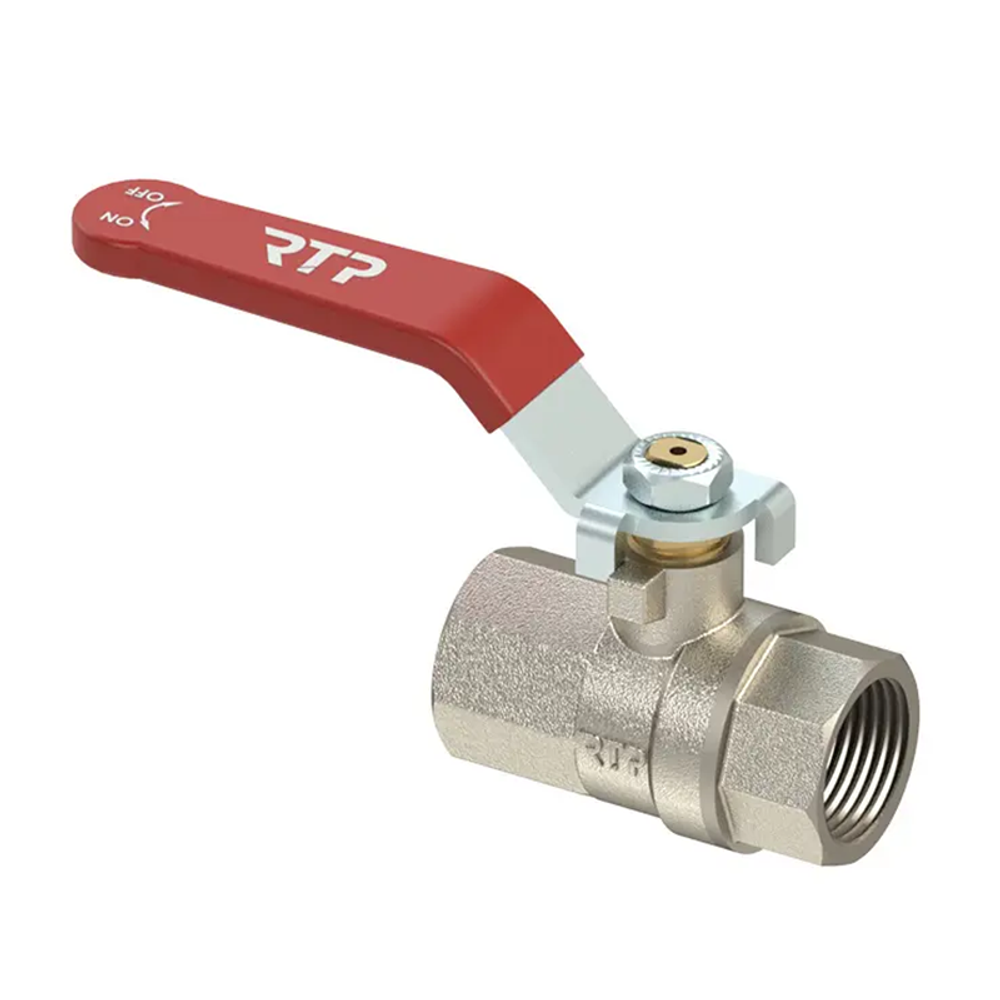 Кран шар латунный 1" вн/вн PN25 ручка рычаг (25354) Кран шар латунный 1" вн/вн PN25 ручка рычаг (25354)