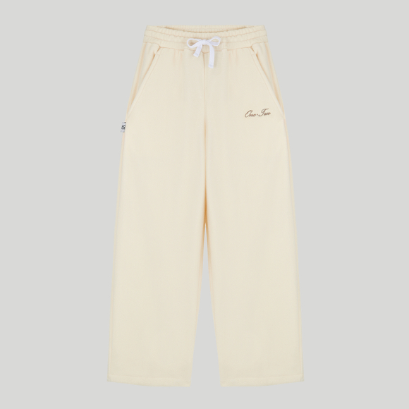 Drawstring Sweatpants Cream