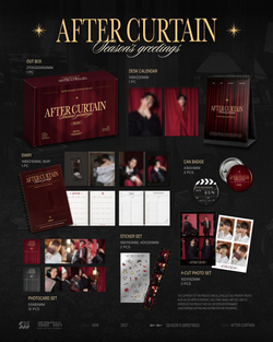 (ПРЕДЗАКАЗ) товары KEN - AFTER CURTAIN 2027 SEASON'S GREETINGS