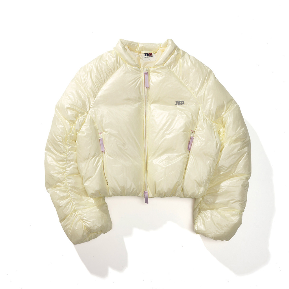 WMNS Куртка Nothomme Monterest 800 Fill Cropped бежевый