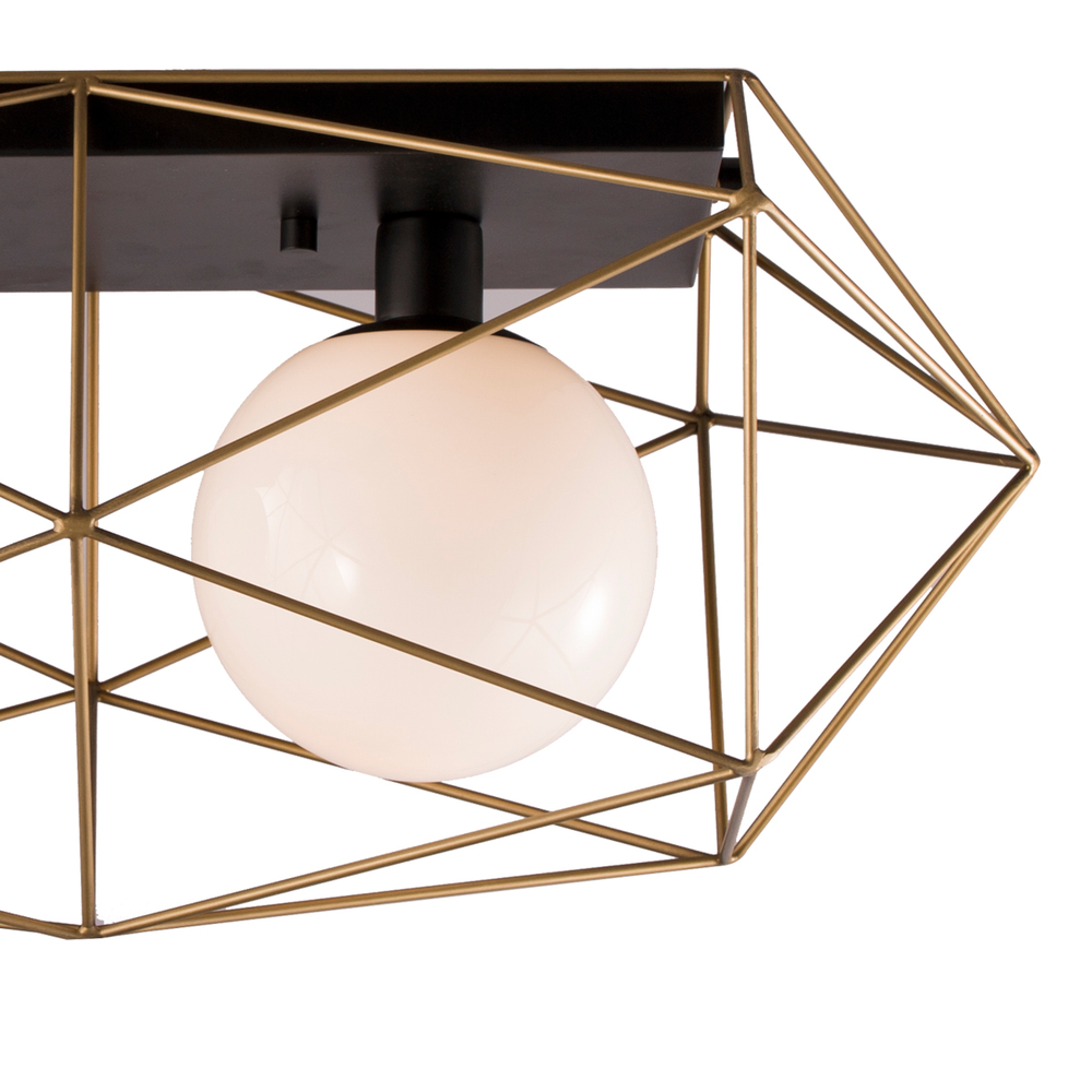 Потолочный светильник MX8525-2A gold/black