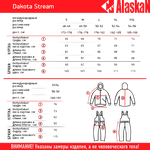 Костюм Alaskan зимний Dakota Stream -30°С 10/10 Морская волны / Серый / Чёрный ASDSGGB -