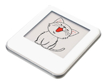 Брелок с экраном E-Ink 1,54 дюйма и NFC (Waveshare 1.54inch NFC-Powered e-Paper)