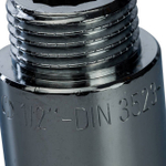 Удлинитель резьбовой STOUT SFT 0002 - 1/2" длина 65 мм (ВР/НР, латунь хромированная)