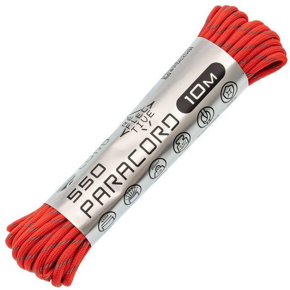 Цена наПаракорд 550 световозвращающий Neon orange, 10 м