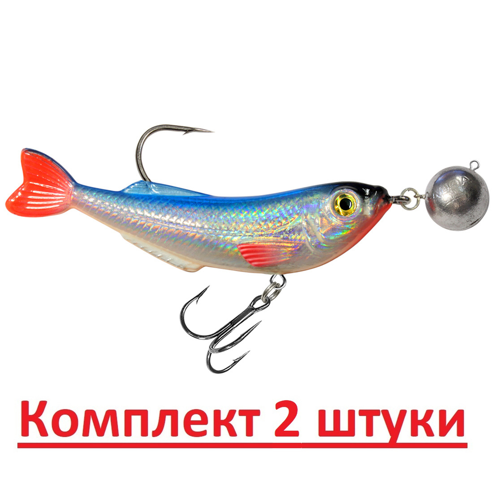 Воблер для рыбалки JIG-DOK с чебурашкой 94mm,