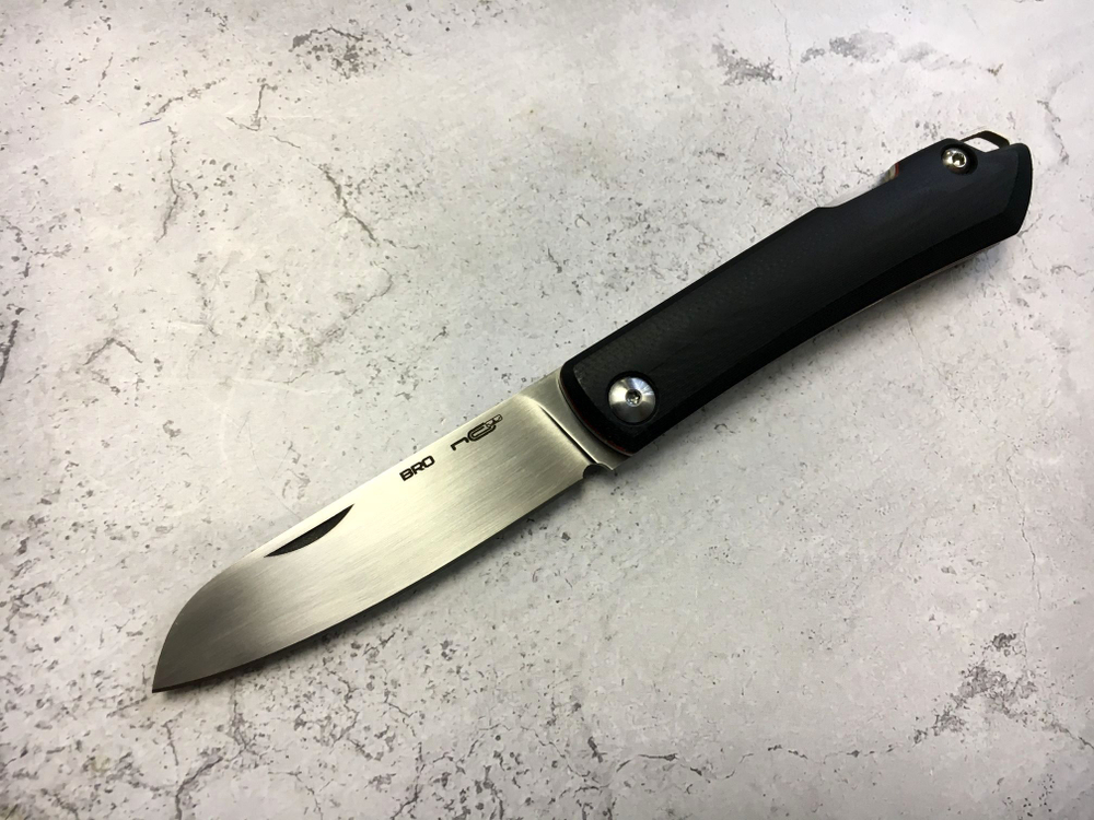 Складной карманный нож Bro, Black/Red, NCC091, N.C.Custom