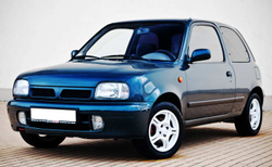 Порог левый Nissan Micra K11, March 1992-2002 (1мм)