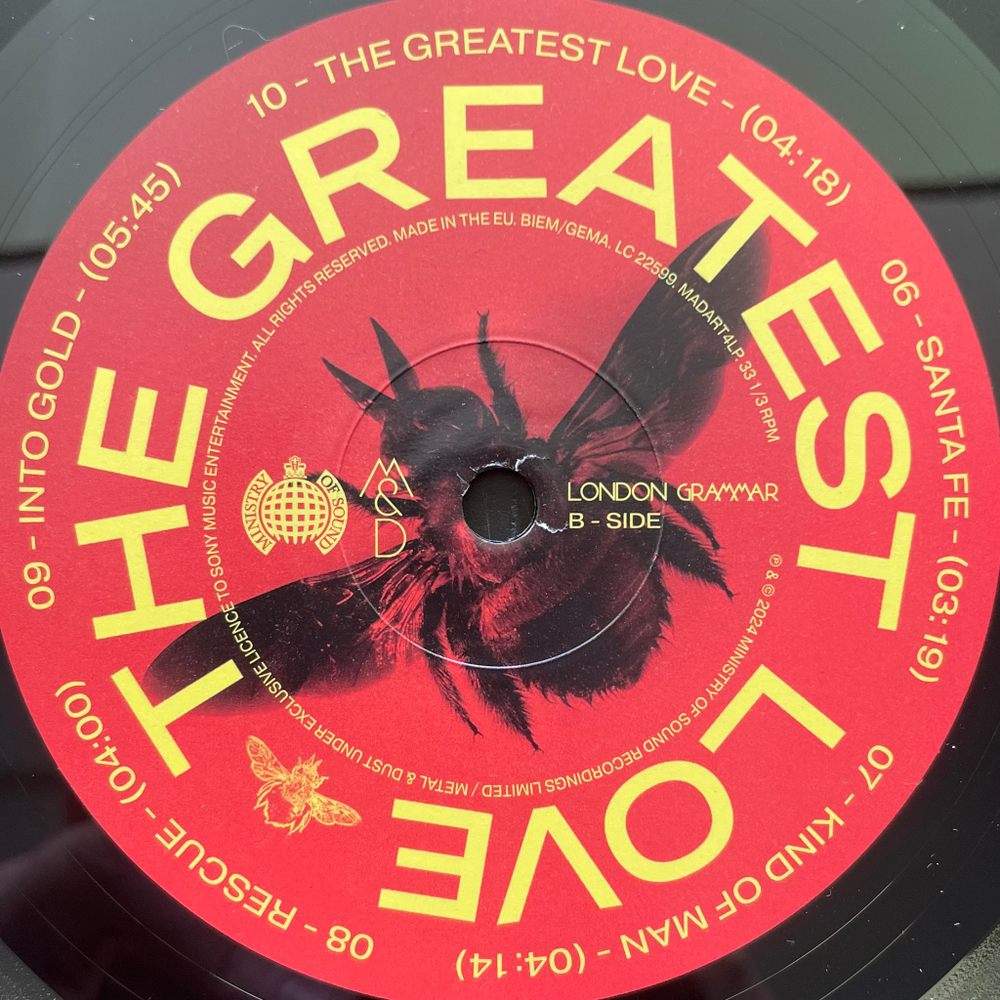 London Grammar ‎– The Greatest Love (Европа 2024г.)