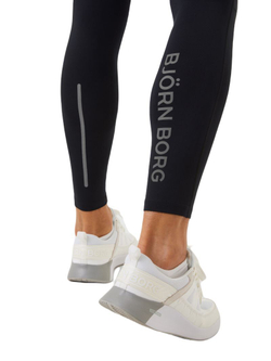 Мужские теннисные штаны Björn Borg Running Winter Tights - black beauty