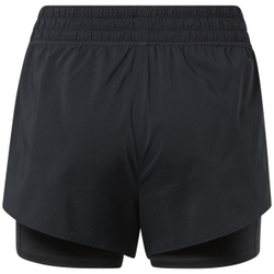 Женские Шорты теннисные Reebok Workout Run 2in1 Short W - black