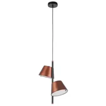 Подвесной светильник 2*GХ53 719223 чёрный/коричневый Cappe Lightstar