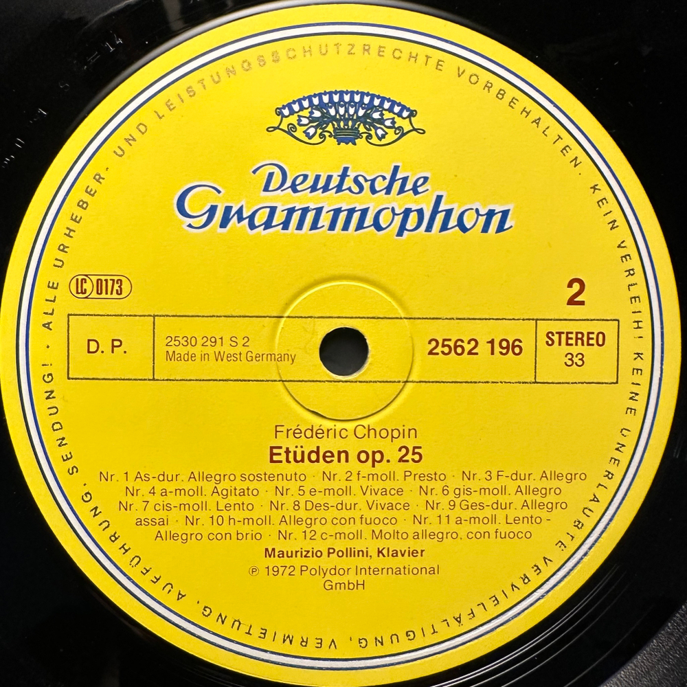 Шопен - Этюды, Прелюдии, Полонезы 3LP (Германия 1980г.)