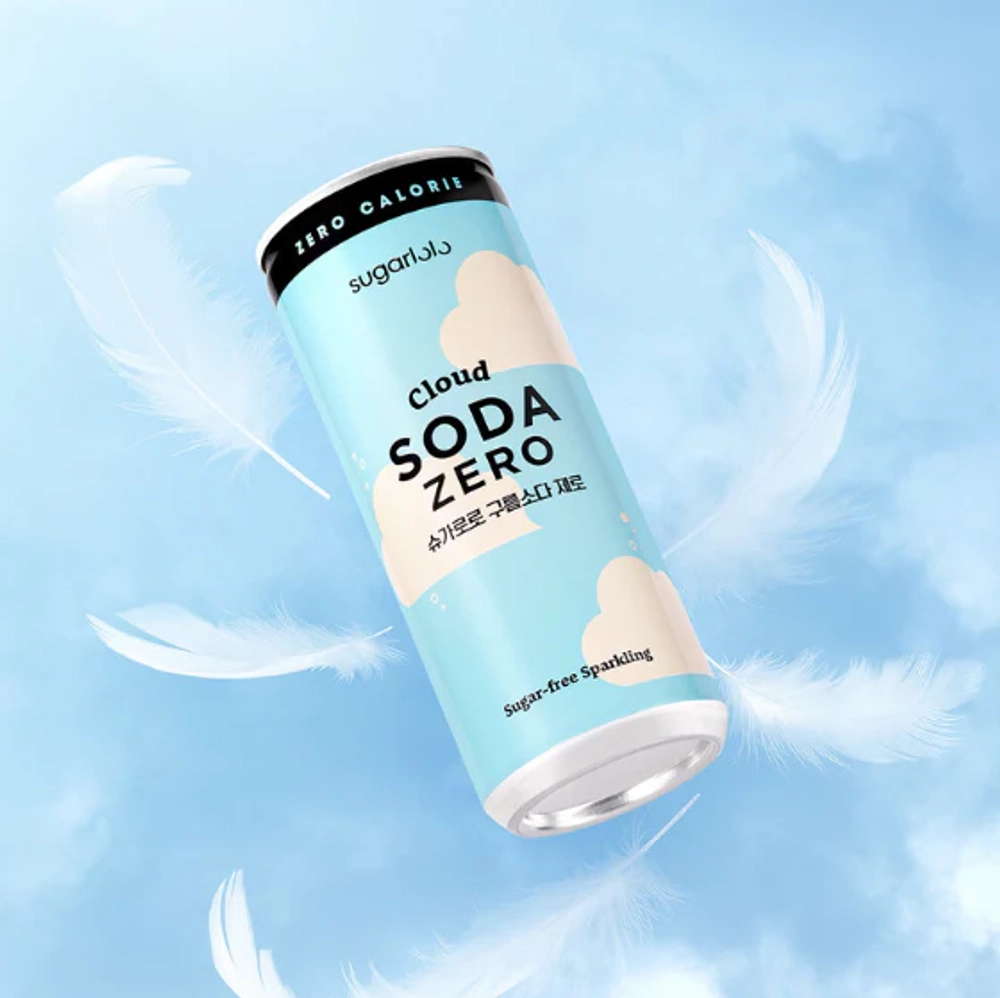 Напиток газированный без сахара Soda Zero со вкусом крем-соды
