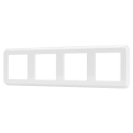 Рамка пластиковая FRM-VERSA-PL-4-WH (Arlight, -)