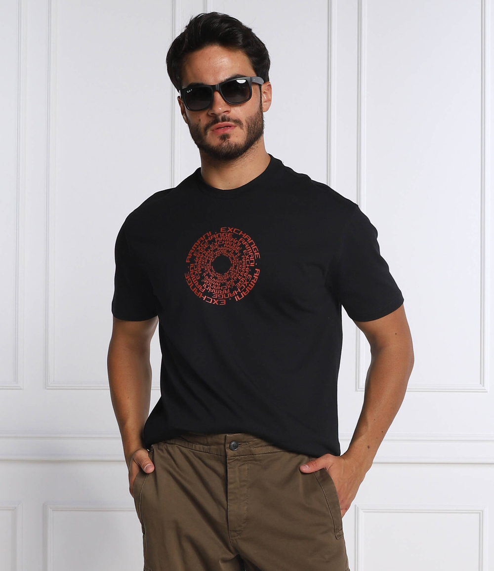 футболка Armani Exchange - черный(6LZTLF ZJGAZ)