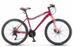 Велосипед STELS Miss 5000 MD 26" K010 рама 18" Вишневый/розовый (требует финальной сборки)
