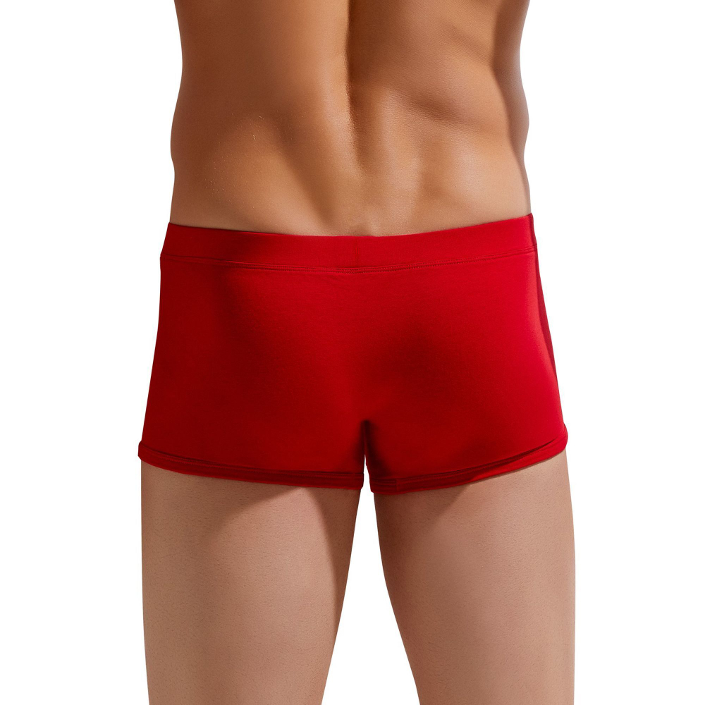 Однотонные хлопковые трусы-боксеры Relax Comfort Trunk (Размер: M) (Цвет: черный)