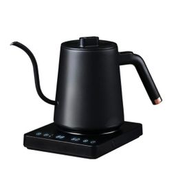 Чайник электрический для пуровера 900 мл WUMING E-Kettle Pro черный с контр. температуры ZeroHero