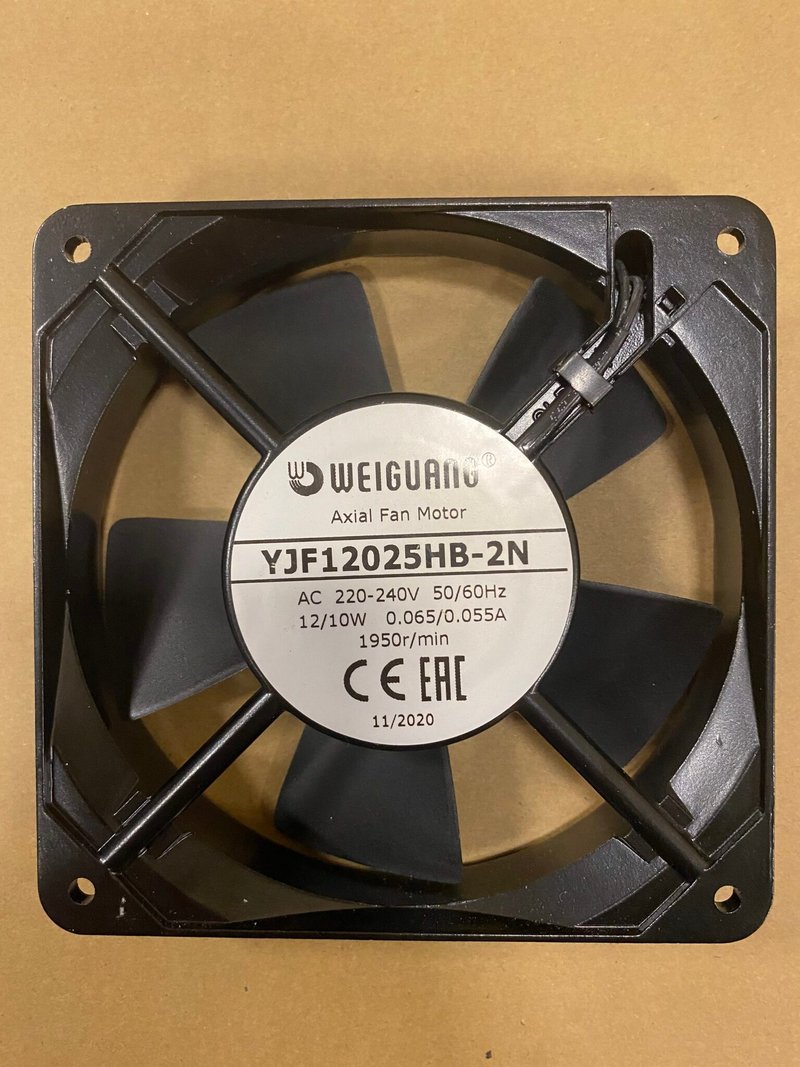 Вентилятор 120х120х25 YJF 12025 HB (220В)