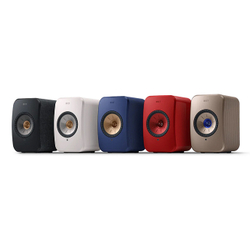 KEF LSX II Cobalt Blue активная беспроводная полочная акустическая система (пара)