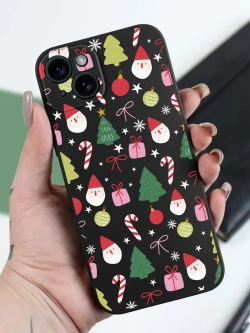 Чехол на iPhone 14 Plus новогодний