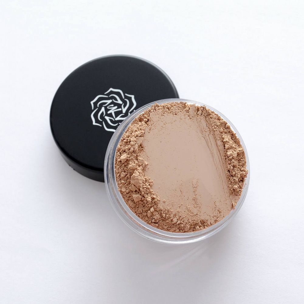 Основа сатиновая мерцающая ND2 Темный натуральный, 8гр (Kristall Minerals Cosmetics)