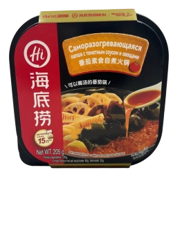 Самонагревающаяся лапша с томатным соусом и овощами