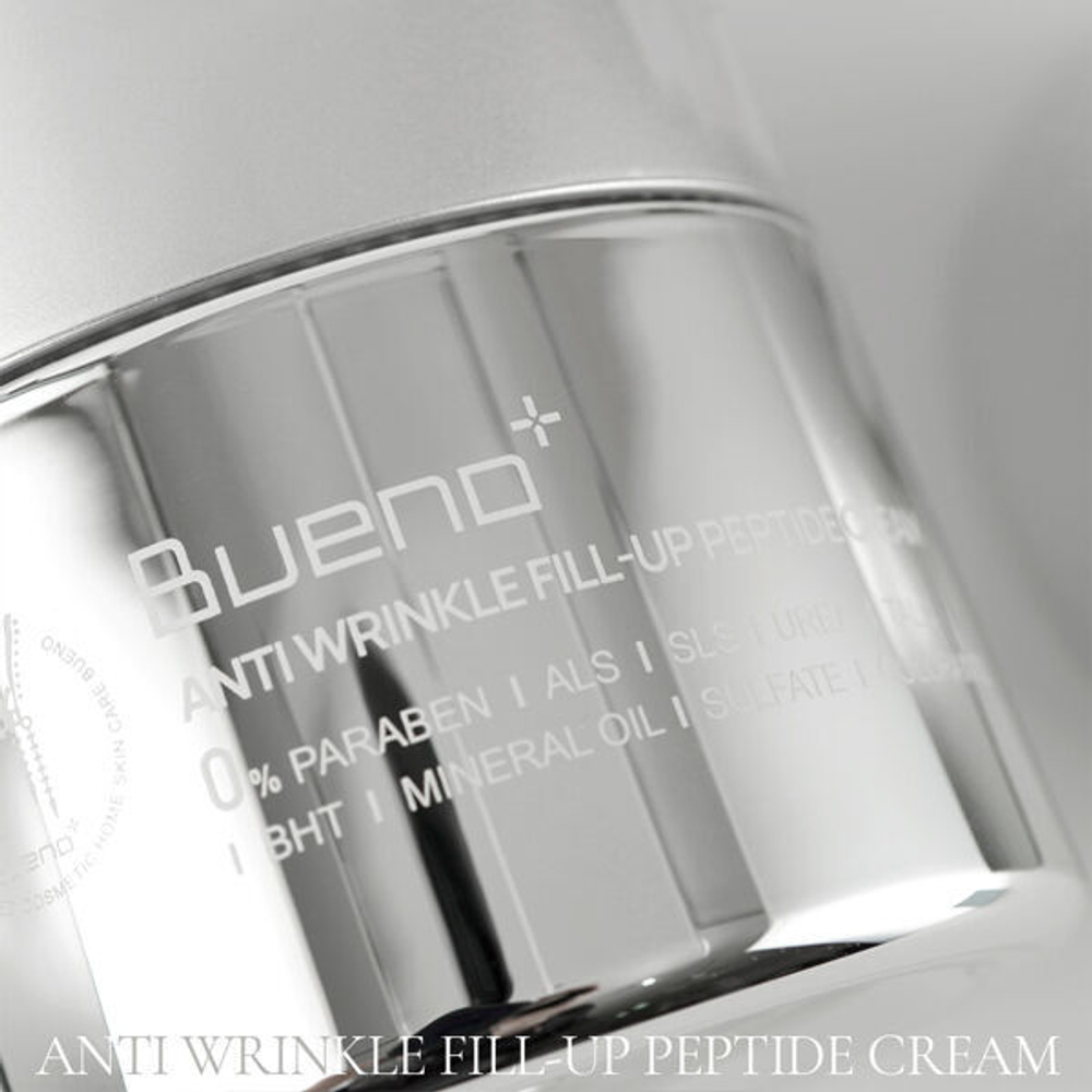 Антивозрастной пептидный крем против морщин Bueno Anti-Wrinkle Fill Up Peptide Cream, 80г